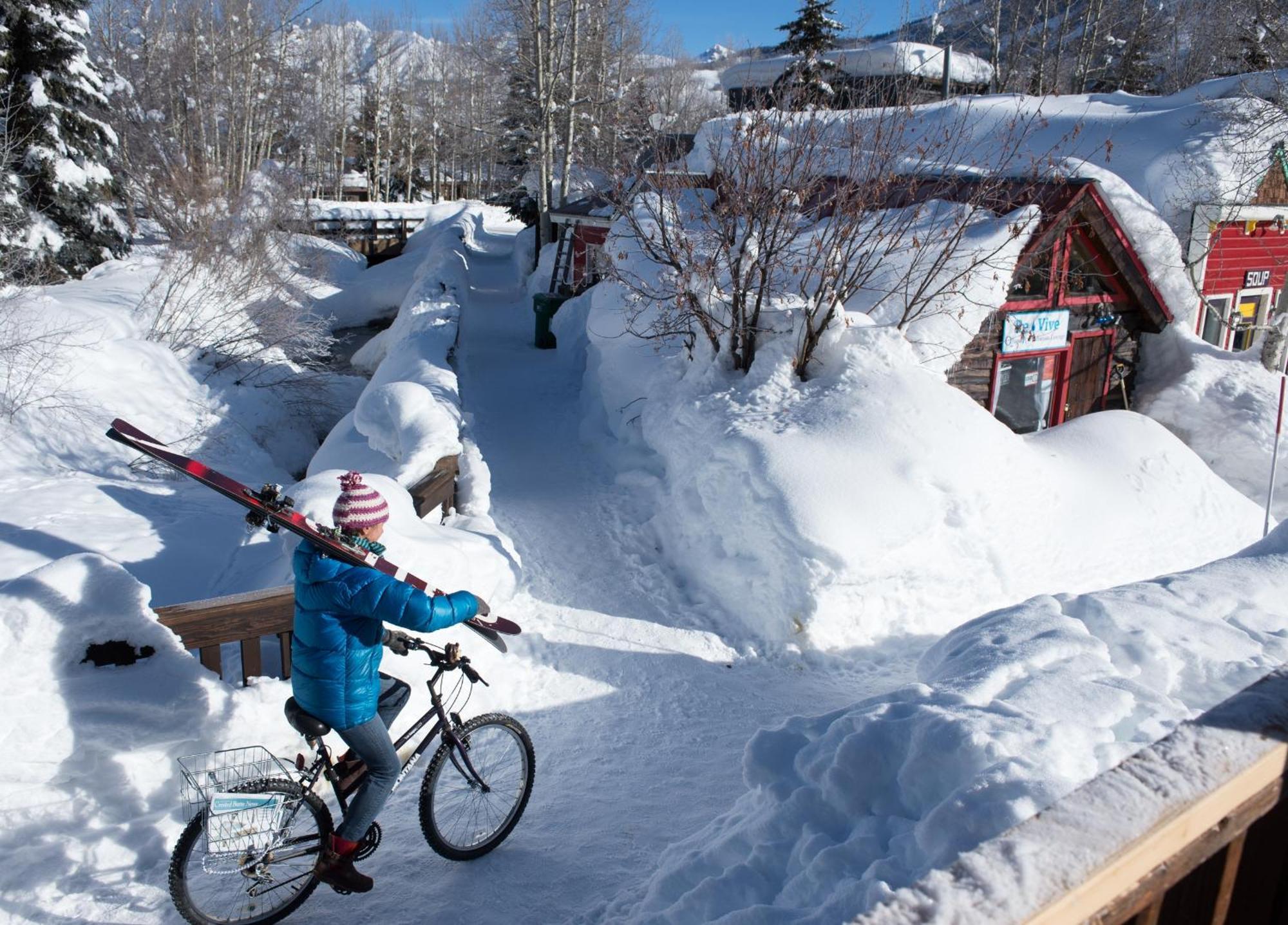 Recently Updated Plaza Condo Condo Crested Butte Exterior photo